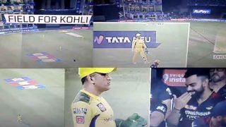 IPL 2022: MS Dhoni Masterstroke Traps Virat Kohli With Fielding Move During CSK vs RCB | WATCH VIDEO
